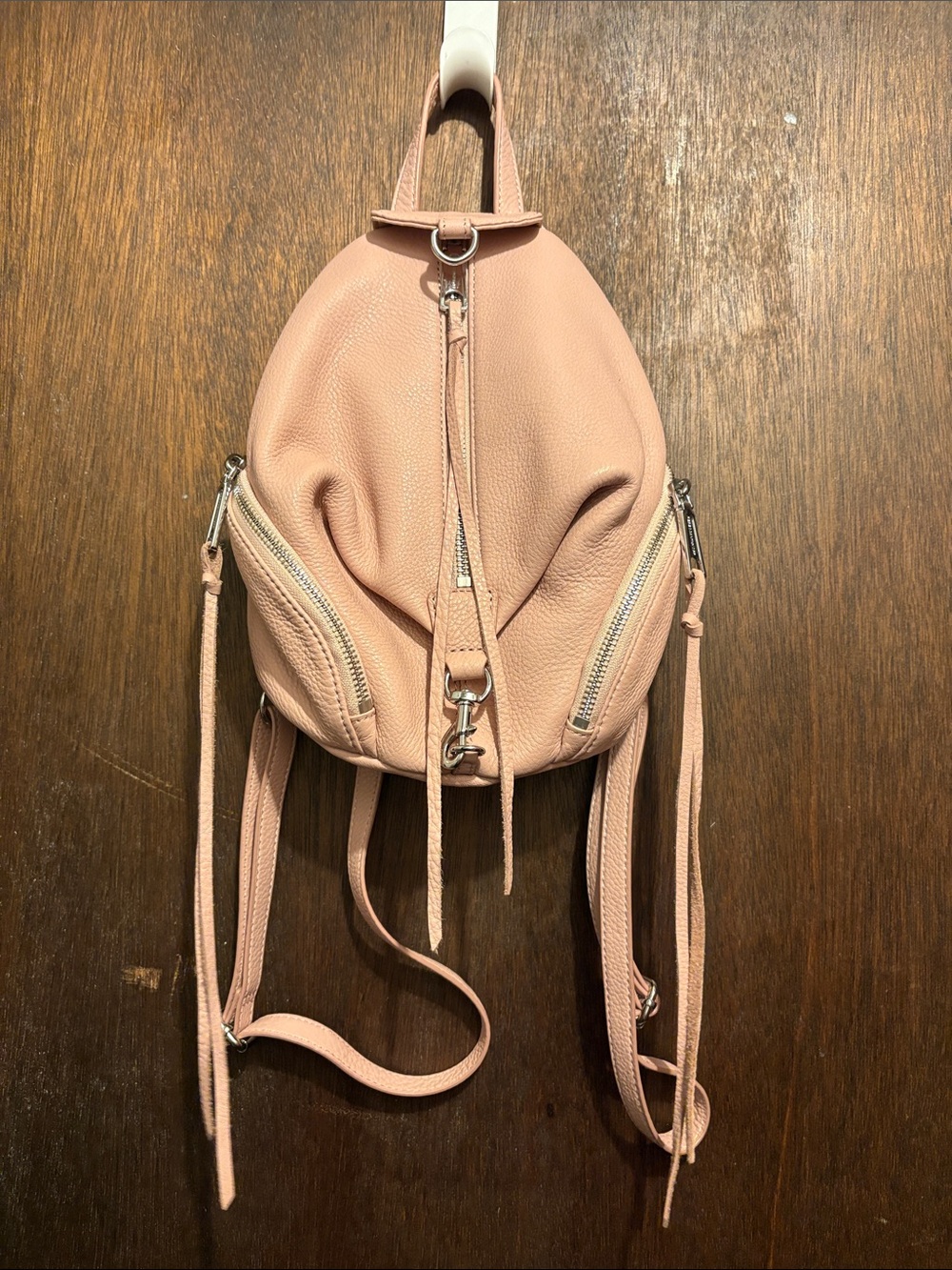 Rebecca Minkoff Julian Mini Backpack Pink